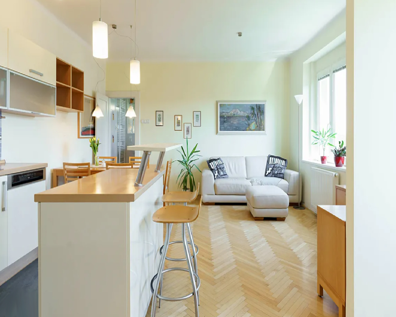 Двухуровневая квартира 4+КК (107 м2) в Праге 5 (Радлице) на ул.На Фаркане III
